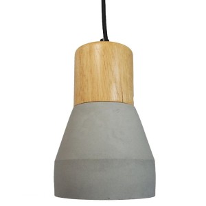 LAMPA WISZĄCA CONCRETE SZARY BETON