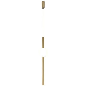 LAMPA WISZĄCA O-LINE LED 63 CM MOSIĄDZ