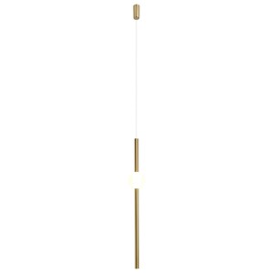 LAMPA WISZĄCA O-LINE LED 93 CM MOSIĄDZ