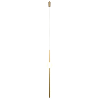 LAMPA WISZĄCA O-LINE LED 93 CM MOSIĄDZ