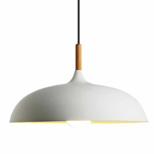 LAMPA WISZĄCA SAUCER BIAŁA 45 CM