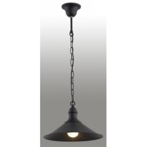 Lampa wisząca Erba 1 pł. czarny
