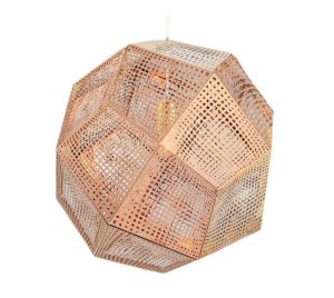 LAMPA WISZĄCA FUTURI STAR MIEDZIANA 32 CM