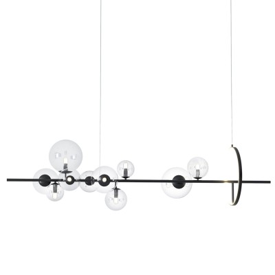 LAMPA WISZĄCA ORION LONG-90 CZARNA