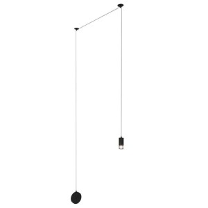 LAMPA ŚCIENNA LINEA-1 WALL CZARNA