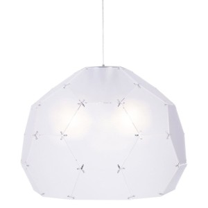 LAMPA WISZĄCA DOME PÓŁTRANSPARENTNA 80 CM