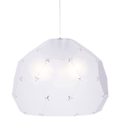 LAMPA WISZĄCA DOME PÓŁTRANSPARENTNA 80 CM