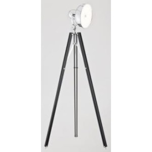 Lampa podłogowa Foto new czarny/chrom LED