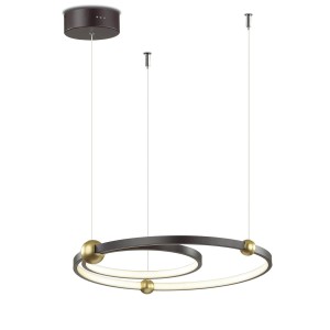 Lampa wisząca planety Aurora No.2 LA110/P_50_3k_black