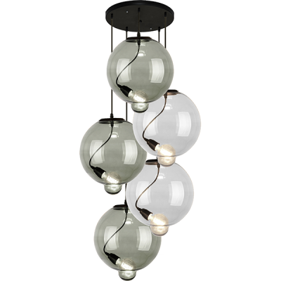 Lampa wisząca Modern Glass Bubble CO5 CS 2