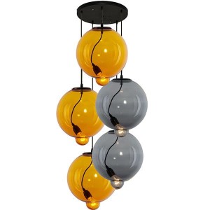 Lampa wisząca Modern Glass Bubble CO5 Mix 2