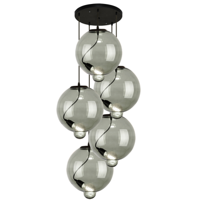 Lampa wisząca Modern Glass Bubble CO5 S