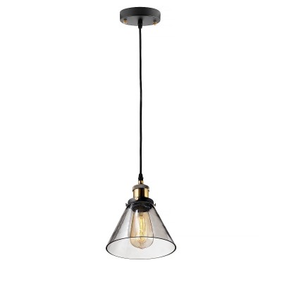 Lampa Wisząca NEW YORK złota dymiona