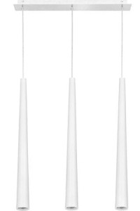 Lampa wisząca QUEBECK WHITE 3pł