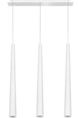 Lampa wisząca QUEBECK WHITE 3pł