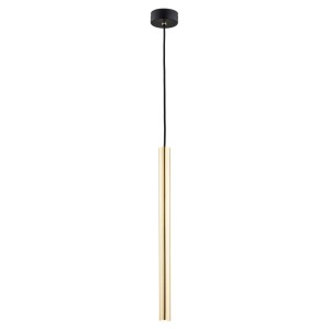 LAMPA WISZĄCA SICILIA 1 MOSIĄDZ/CZARNY 4752