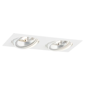 OPRAWA STROPOWA OLIMP PLUS 2 LED GU10 BIAŁY 1046