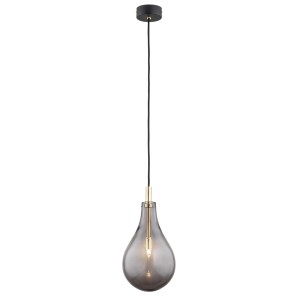 LAMPA WISZĄCA OAKLAND 1 CZARNY 4716