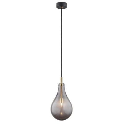 LAMPA WISZĄCA OAKLAND 1 CZARNY 4716