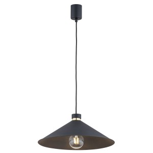 LAMPA WISZĄCA NASHVILLE 1 CZARNY 4695