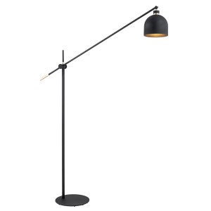 Lampa podłogowa DETROIT czarna