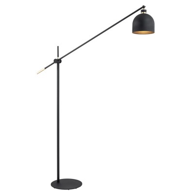 Lampa podłogowa DETROIT czarna