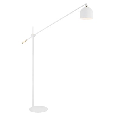 Lampa podłogowa DETROIT biała