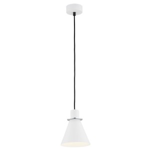 Lampa BEVERLY biały/srebro