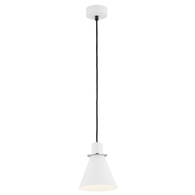 Lampa BEVERLY biały/srebro