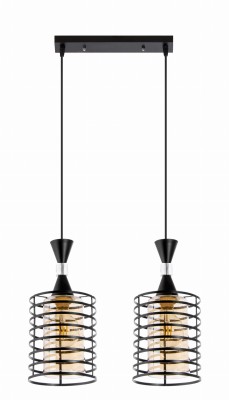 Lampa Wisząca W-3991/2 BK