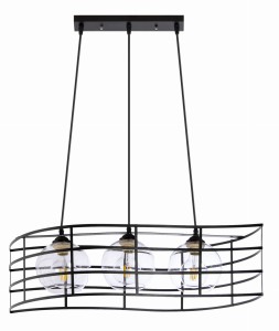 Lampa Wisząca W-5179/3 BK