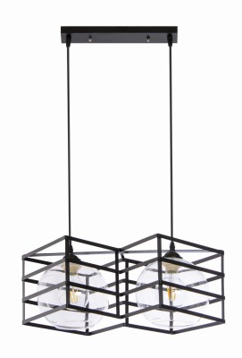 Lampa Wisząca W-3851/2 BK