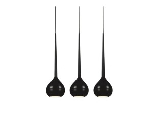 LAMPA WISZĄCA AGA 3 CZARNA