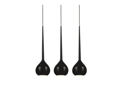 LAMPA WISZĄCA AGA 3 CZARNA