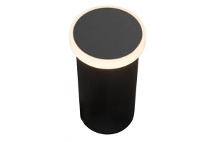 LAMPA OGRODOWA ALF ROUND LED IP65 CZARNA