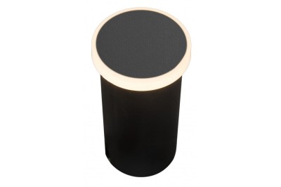 LAMPA OGRODOWA ALF ROUND LED IP65 CZARNA