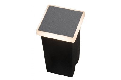 LAMPA OGRODOWA ALF SQUARE LED IP65 CIEMNY SZARY AZ4466