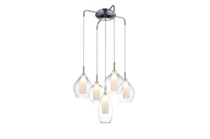 LAMPA WISZĄCA AMBER MILANO CLEAR