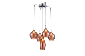 LAMPA WISZĄCA AMBER MILANO COPPER