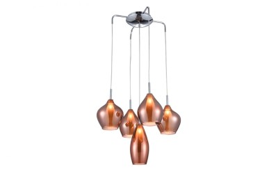 LAMPA WISZĄCA AMBER MILANO COPPER