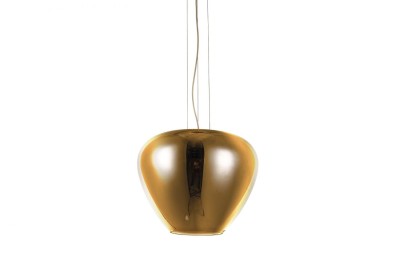 LAMPA WISZĄCA BALORO L ZŁOTA
