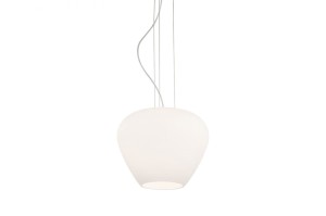 LAMPA WISZĄCA BALORO M BIAŁA 