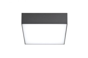 PLAFON ZEWNĘTRZNY CASPER S LED 4000K IP54 SZARY AZ4499