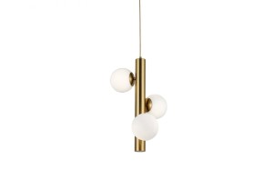 LAMPA WISZĄCA CORTEGA ZŁOTA AZ4425