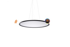 LAMPA WISZĄCA CREAM SMART 78 CZARNA AZ3286
