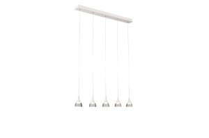 LAMPA WISZĄCA DALMATIA 5 BIAŁA AZ2848