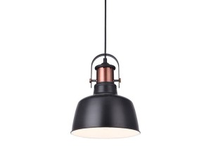 LAMPA WISZĄCA DARLING 1 CZARNA AZ2409