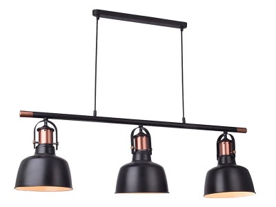 LAMPA WISZĄCA DARLING LINE 3 CZARNA AZ2144