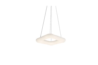 LAMPA WISZĄCA DONUT SQUARE 46 CCT REMOTE BIAŁA AZ2666