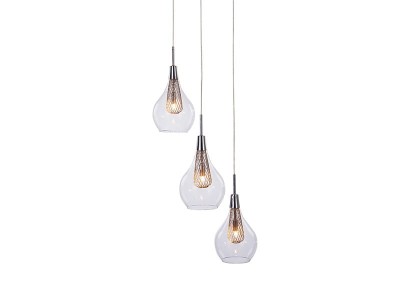 LAMPA WISZĄCA ELEKTRA 3 CHROM AZ1688